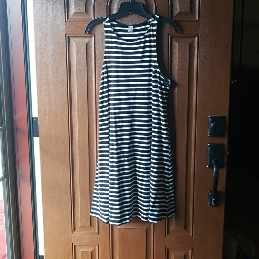 Fit and flare dress.